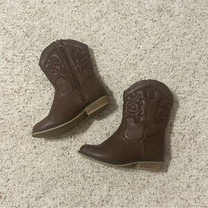 Cat & Jack Brown Kids Boots